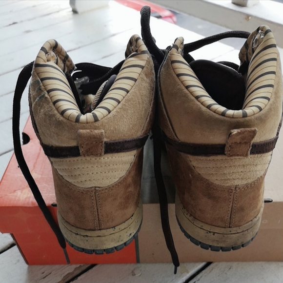 Authentic Nike Dunk High Shima Shima2 rare brown - Picture 7 of 15